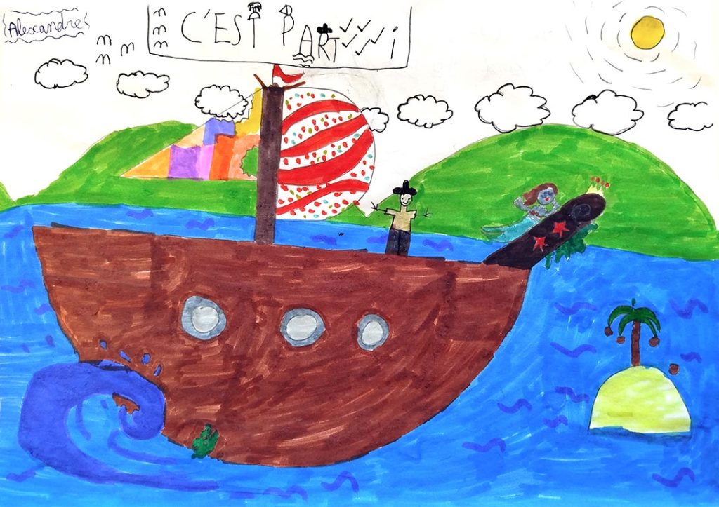 Concours de dessins - Bateaux