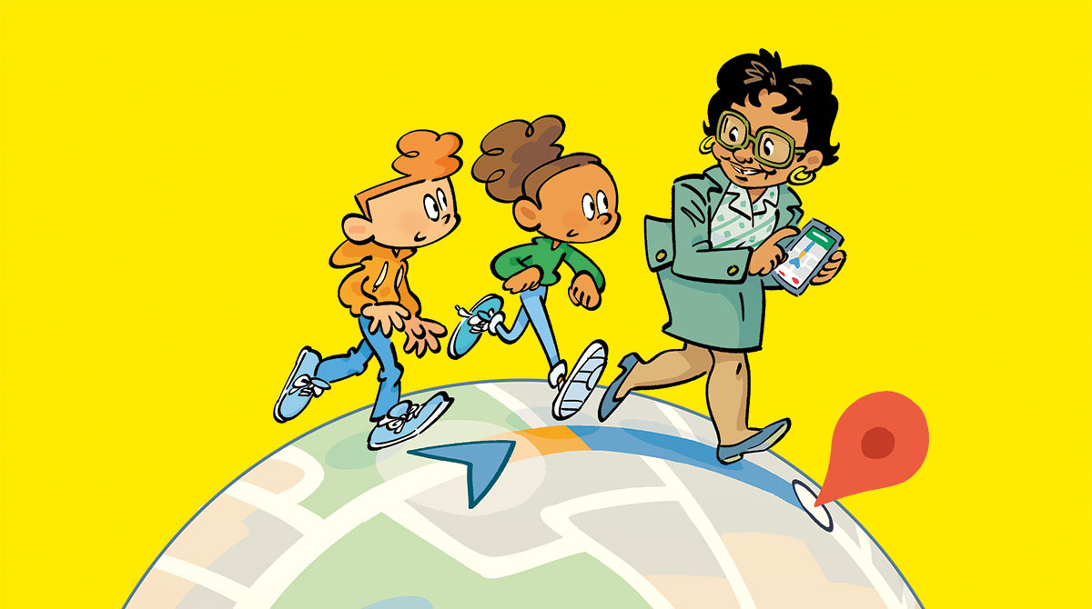 Podcast pour les enfants “Qui a inventé le GPS ?”