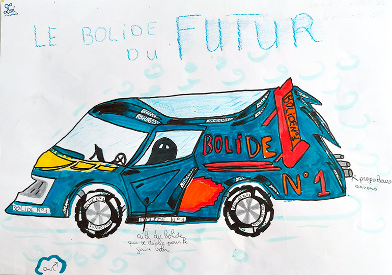 Concours de dessins - Bolide