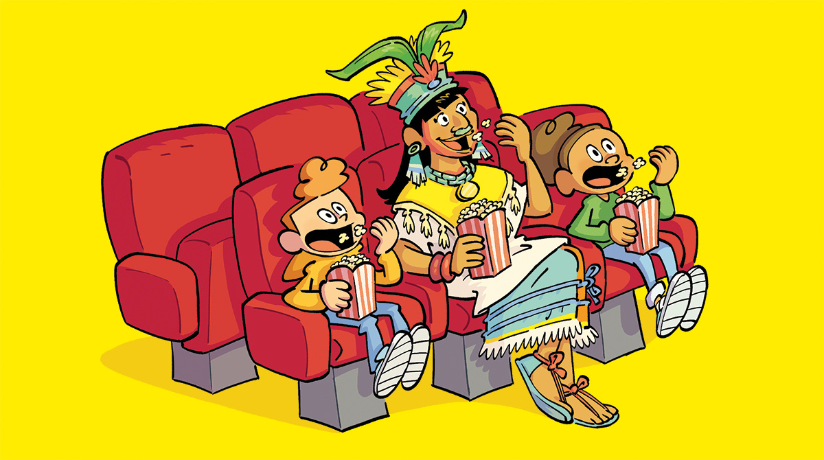 Podcast d'Images Doc pour les enfants “Qui a inventé le pop-corn ?”
