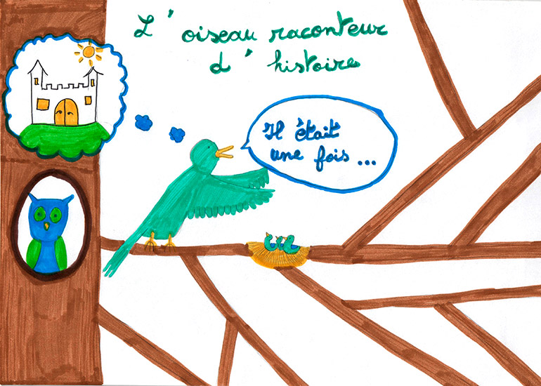Concours de dessins - Oiseau