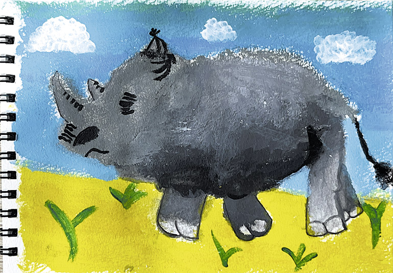 Concours de dessins - Rhino