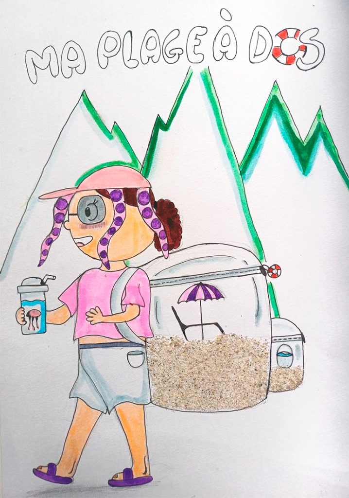 Concours de dessins - Plage