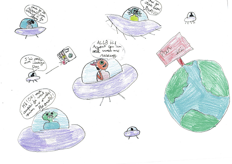 Concours de dessins - Espace