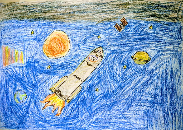 Concours de dessins - Espace