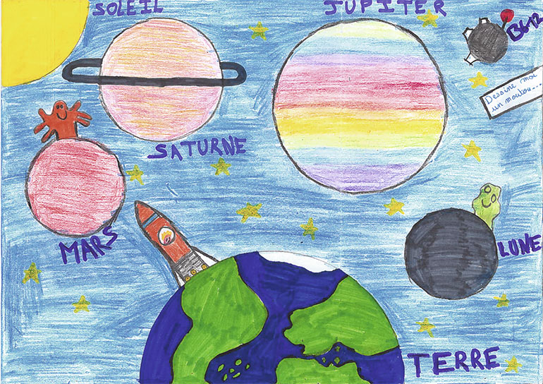 Concours de dessins - Espace