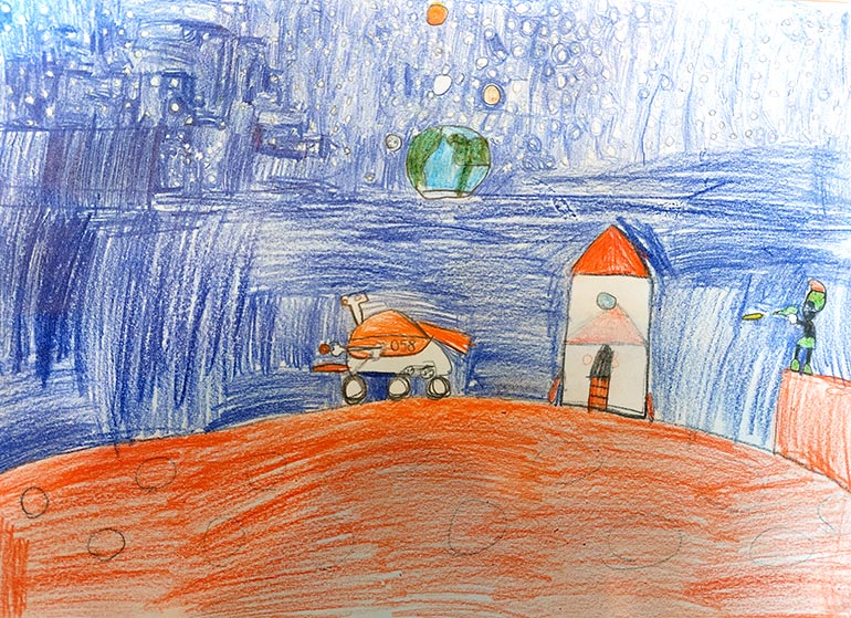 Concours de dessins - Espace