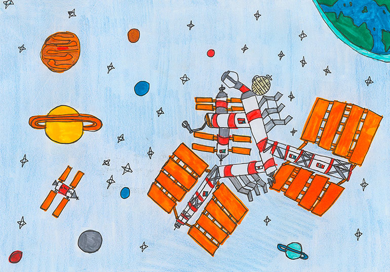 Concours de dessins - Espace