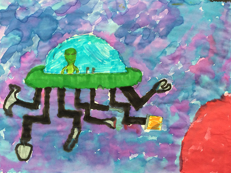 Concours de dessins - Espace